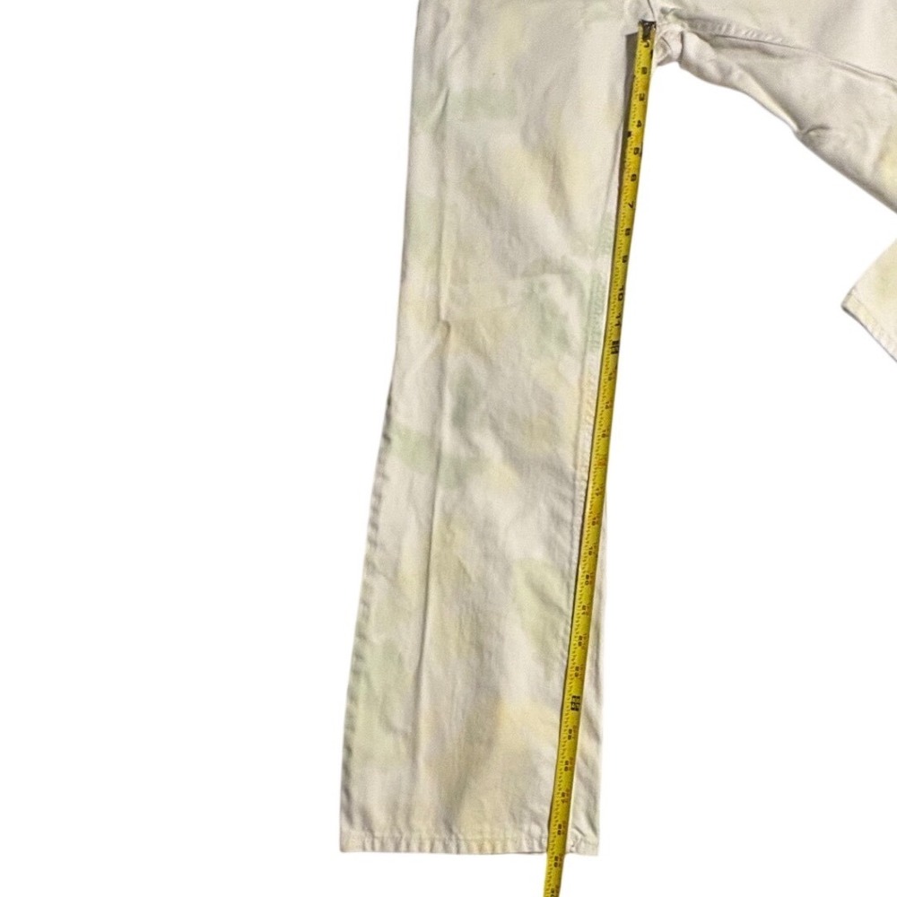 Sister Market Denim Pants Women's M – Tie Dye Wash, 100% Cotton, Made in Korea - Picture 5 of 16